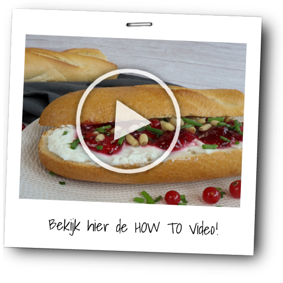 How to video broodje geitenkaas